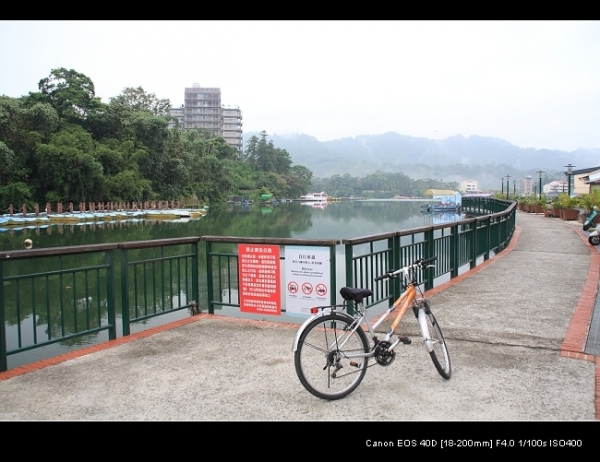 水社自行車道起點處